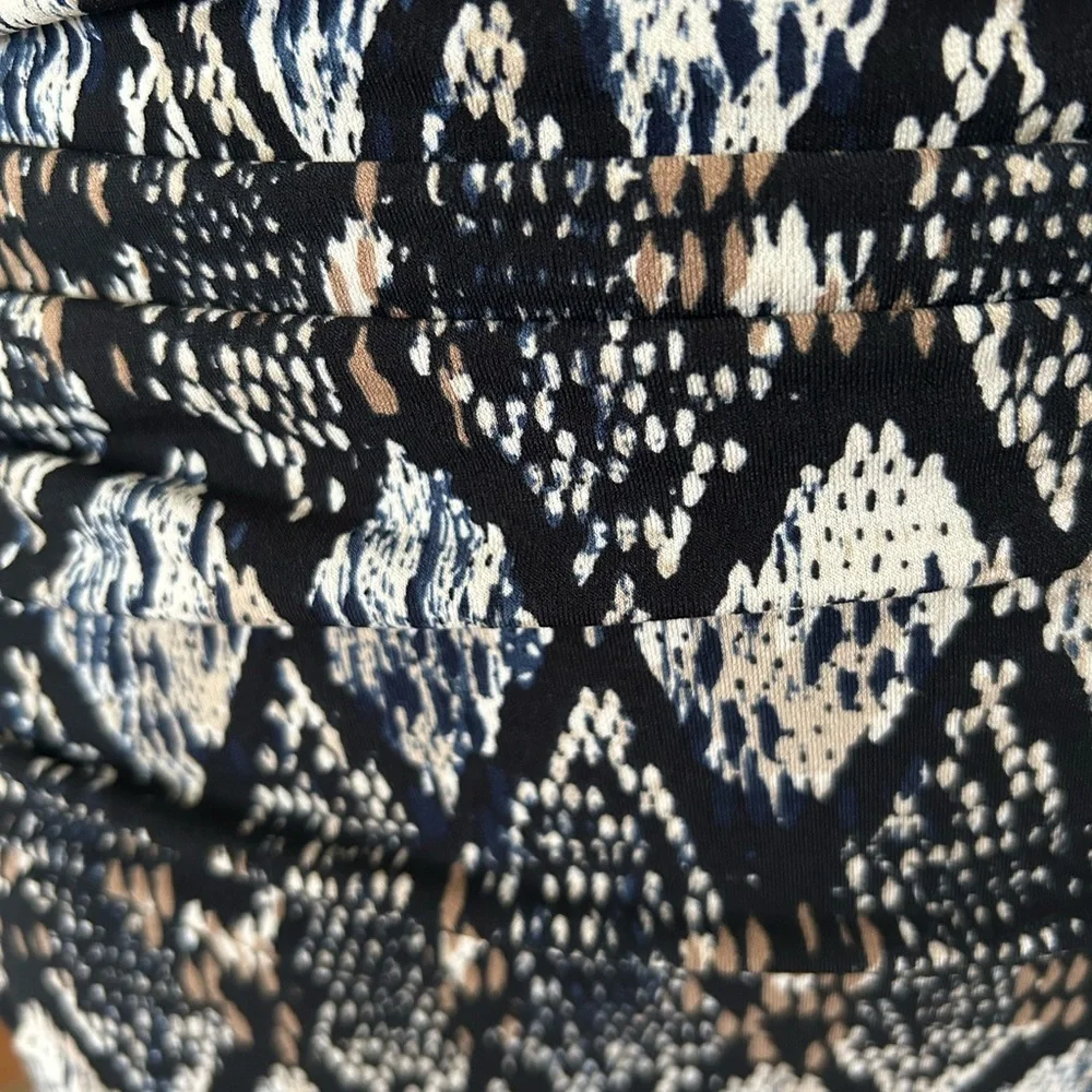 Laundry (Shelli Segal) Lije New Black and White Patterned Dress Size 8. C:4514 - Picture 3 of 6